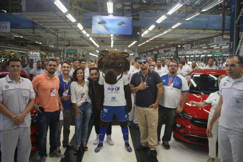 Cruzeiro oficializa novo patrocínio com a FIAT